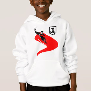 Justice League Superman Flying Noir Pop Art