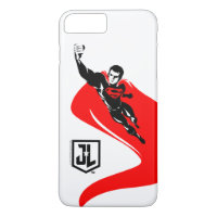 Justice League | Superman Flying Noir Pop Art