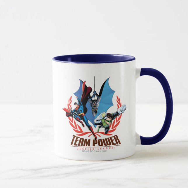 Justice League Team Power Mug (Right)