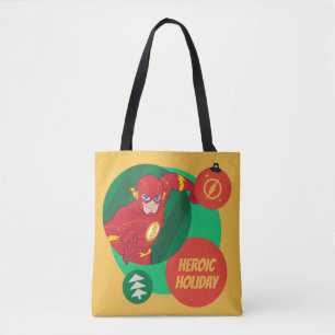 Justice League The Flash Holiday Bauble Tote Bag