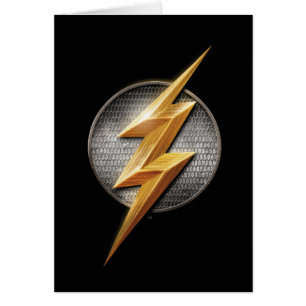 Justice League The Flash Metallic Bolt Symbol