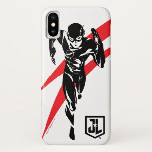 Justice League   The Flash Running Noir Pop Art Case-Mate iPhone Case