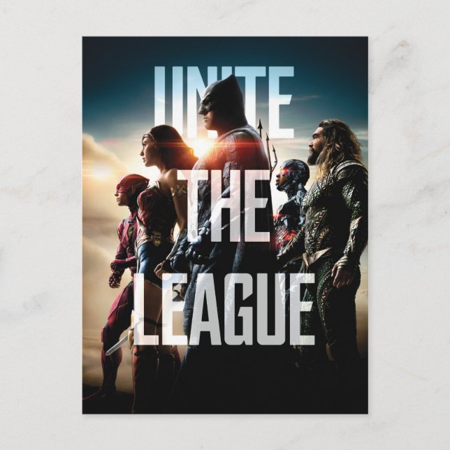 Justice League | Unite The League Postcard (Front)