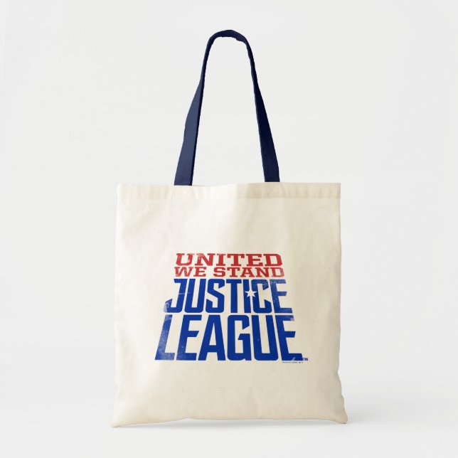 Justice League | United We Stand Graphic Tote Bag (Front)