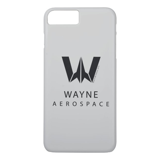 Justice League | Wayne Aerospace Logo Case-Mate iPhone Case (Back)
