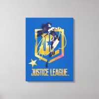 Justice League | Wonder Woman JL Logo Pop Art