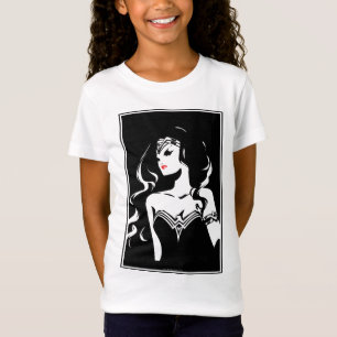 Justice League   Wonder Woman Noir Pop Art T-Shirt