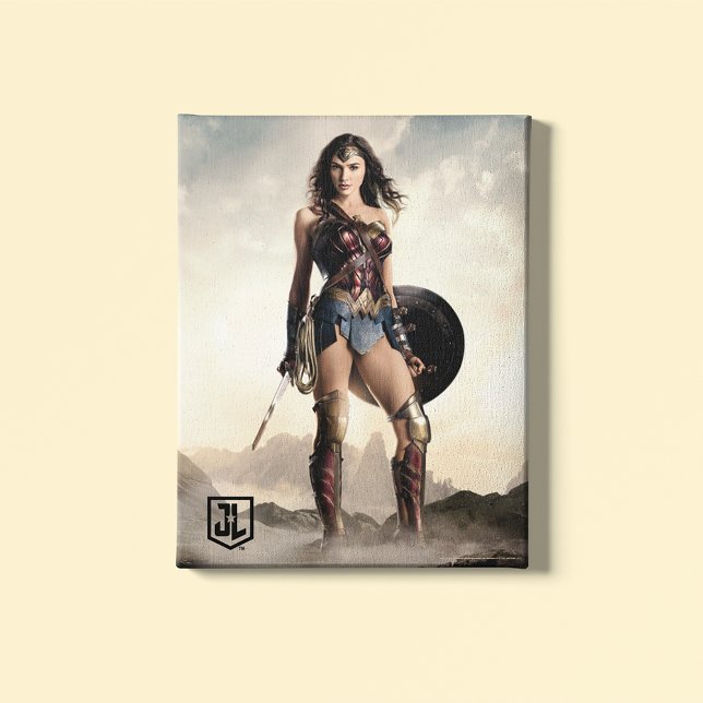 Justice League | Wonder Woman On Battlefield Canvas Print (Creator Uploaded)