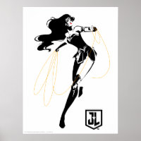 Justice League | Wonder Woman With Lasso Pop Art