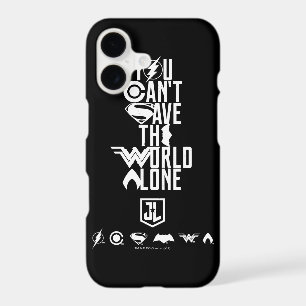 Justice League You Can't Save The World Alone