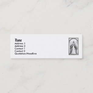 Justice Mini Business Card
