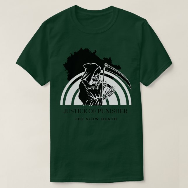 Justice Of Punisher T-Shirt (Design Front)