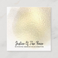 *~* JUSTICE OF THE PEACE - Yellow Gold Abstract