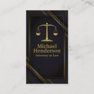 Justice Scales   Attorney at Law Appointment Card