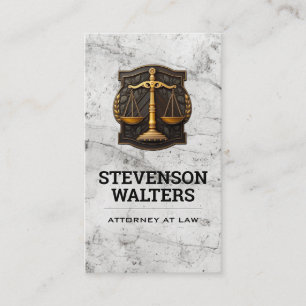 Justice Scales Graphic   Lawyer Appointment Card