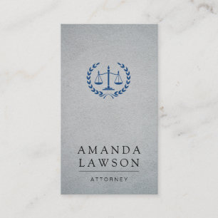 Justice Scales   Lawyer Appointment Card