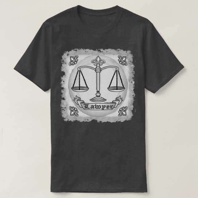 Justice Scales T-Shirt (Design Front)