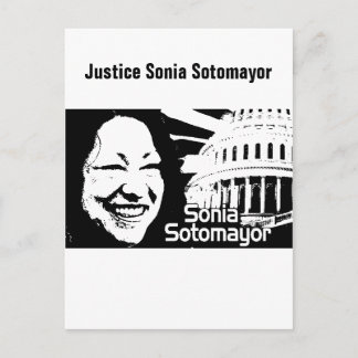 Justice  Sotomayor Postcard