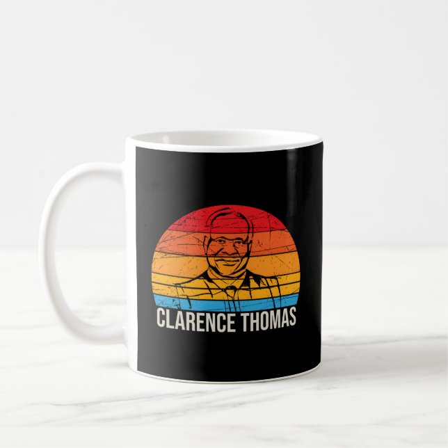 Justices Clarence Thomas Coffee Mug (Left)