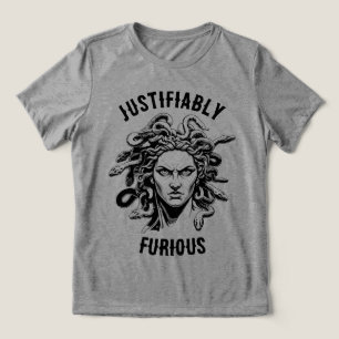 Justifiably Furious feat. Medusa Tri-Blend Shirt