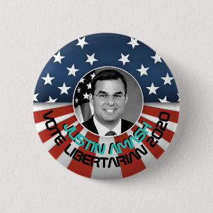 Justin Amash 2020 6 Cm Round Badge