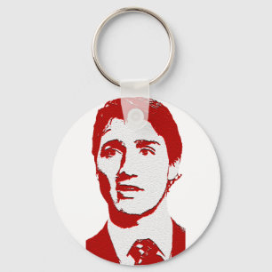 Justin Trudeau Logo Key Ring