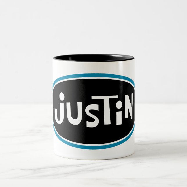 JUSTIN Two-Tone COFFEE MUG (Center)