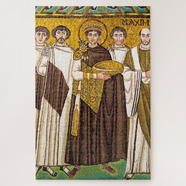 Justinian the Great Roman emperor Jigsaw Puzzle (Vertical)