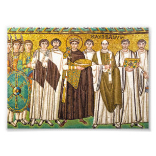 Justinian the Great Roman emperor Photo Print