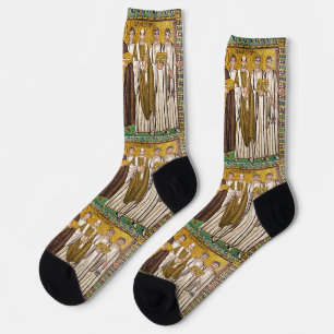 Justinian the Great Roman emperor Socks