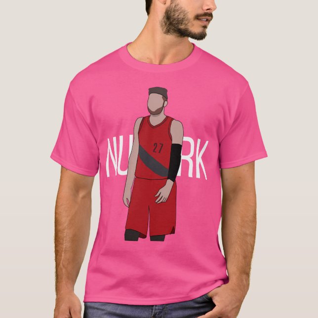 Jusuf Nurkic - 'Nurk' - Portland Trailblazers T-Shirt (Front)