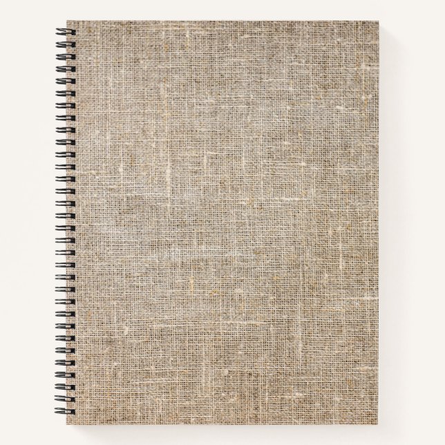Jute Textile Notebook (Front)