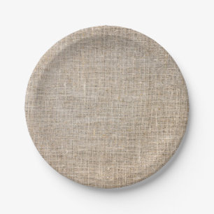 Jute Textile Paper Plate
