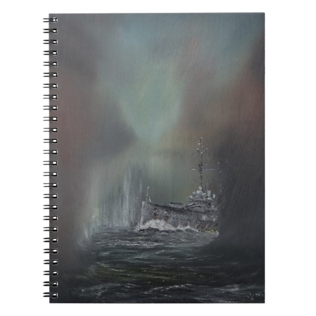 Jutland 1916 2014 spiral notebook (Front)