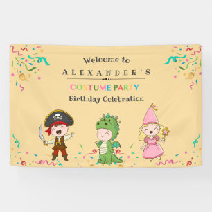 Juvenile Costume Party Banner