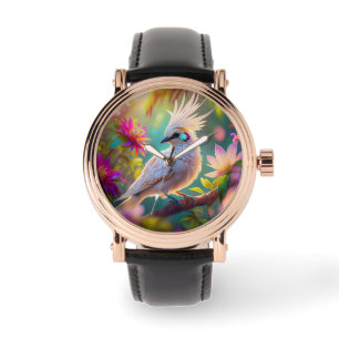 Juvenile Crested Blush Feather Dove Fantasy Bird Watch