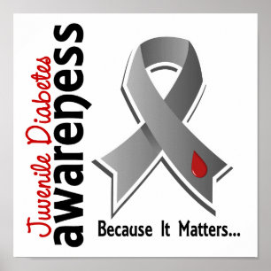 Juvenile Diabetes Awareness 5 Poster