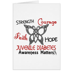 Juvenile Diabetes Celtic Butterfly 3