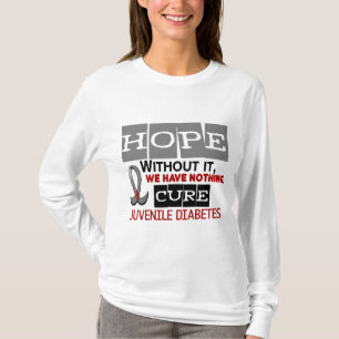 Juvenile Diabetes HOPE 2 T-Shirt