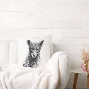 Juvenile Fox Cushion