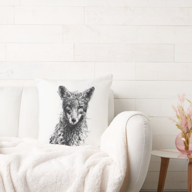 Juvenile Fox Cushion (Couch)
