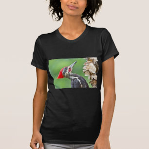 Juvenile Pileated Woodpecker Profile Gifts Apparel T-Shirt