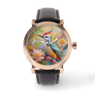 Juvenile Rainbow Woodpecker Fantasy Bird Watch