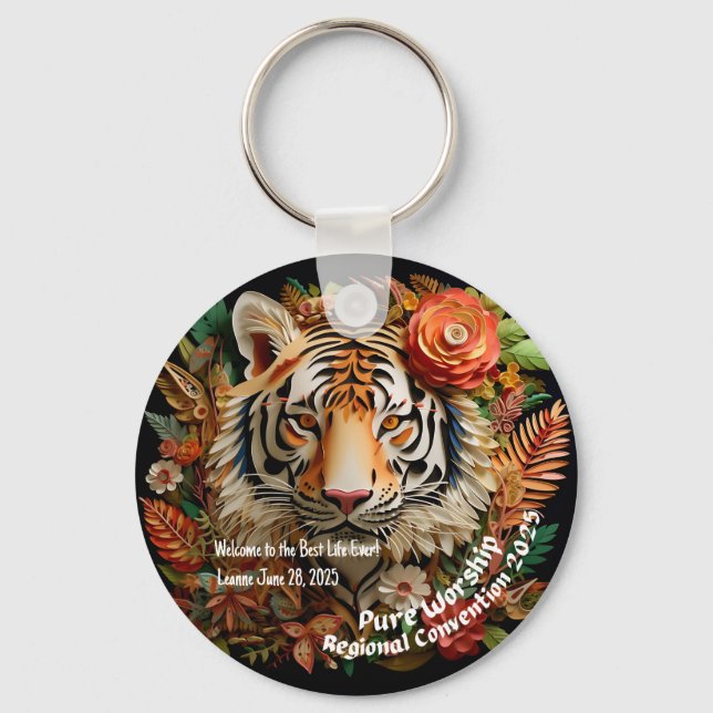 JW 2025 Convention Baptism Keepsake Gift Key Ring (Front)