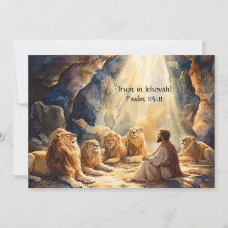 JW 2027 Year Text Greeting Card