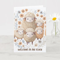 JW Baptism Card, Welcome to the Flock, JW Greeting