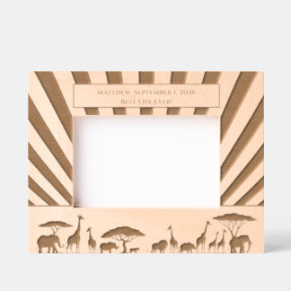 JW Baptism Gift -Personalised!  Etched Frames