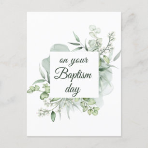 JW Baptism Gifts Postcard