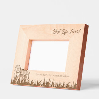 JW Baptism Keepsake -Personalized! Etched Frames