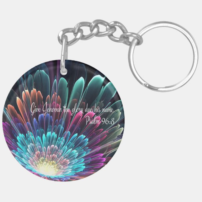 JW Keychain 2025 Year Text Gift for Sisters! (Back Left)